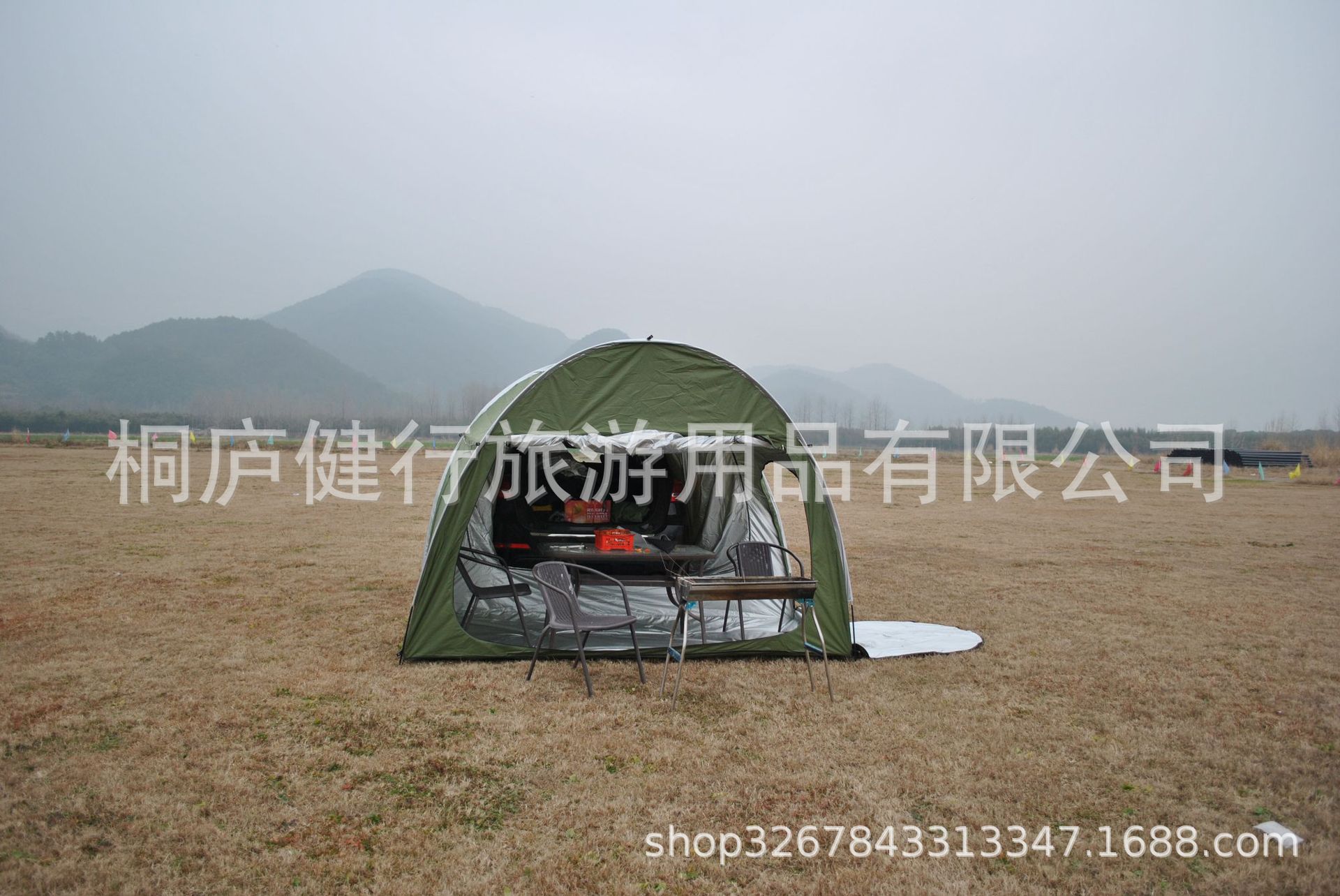 Cheap Goat Tents Outdoor Car Trunk Tent Sunshade Rainproof Tailgate Shade Awning Tent For SUV Car Self Driving Tour Barbecue Camping Tool   